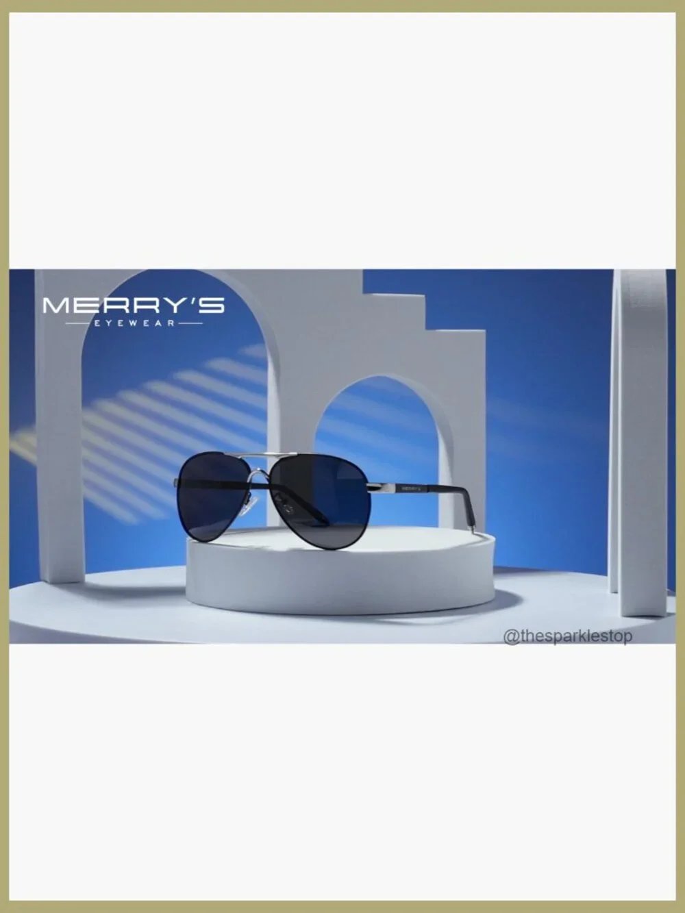 Metal Aviator Sunglasses Polarized UV400 Protection Driving